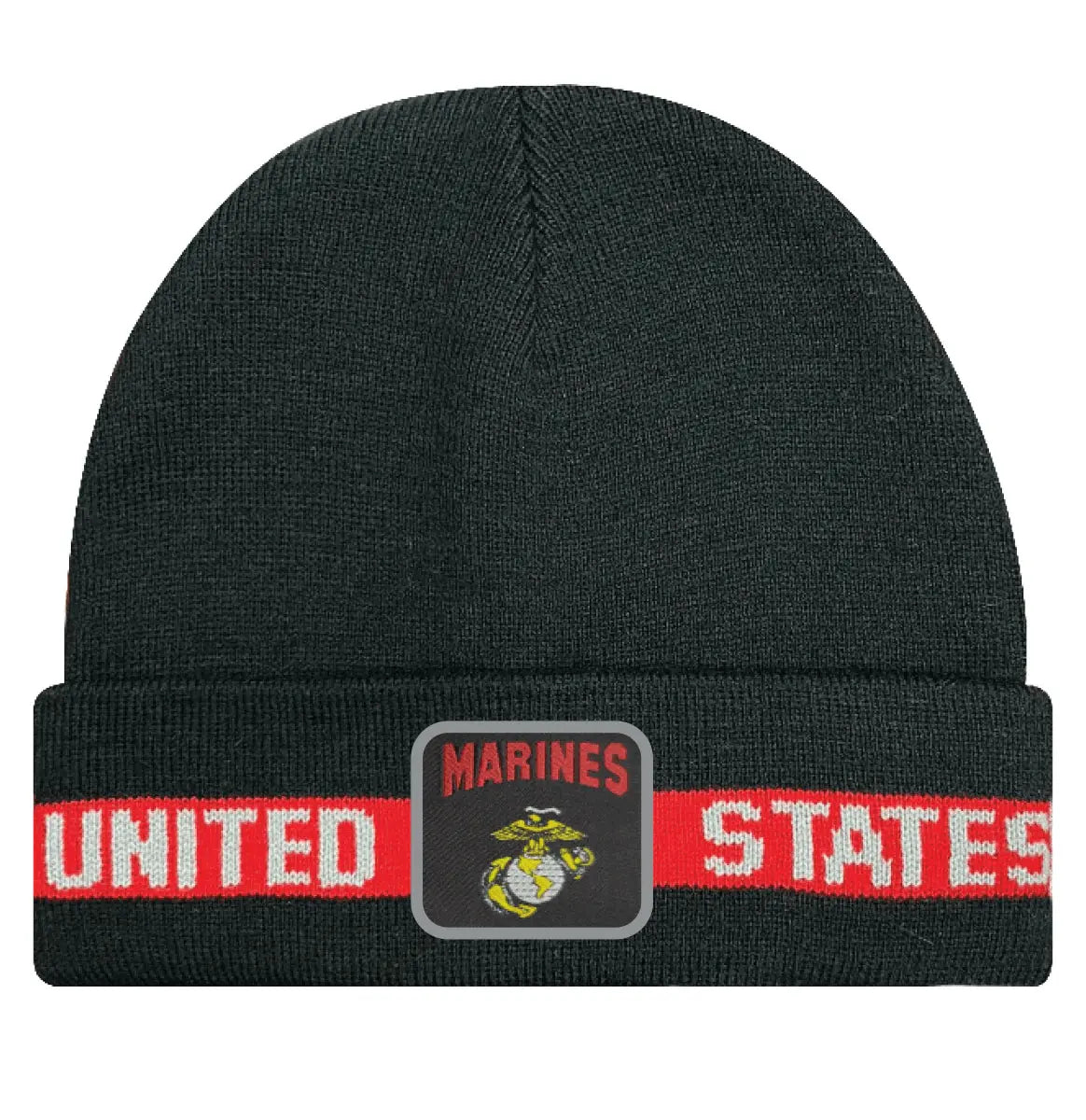 Jacquard Striped Marines Beanie