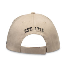 Load image into Gallery viewer, Gold Outlined USMC &amp; EGA Twill Hat - Tan - Marine Corps Direct