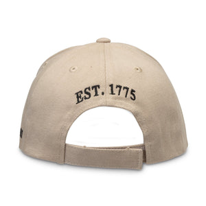 Gold Outlined USMC & EGA Twill Hat - Tan - Marine Corps Direct