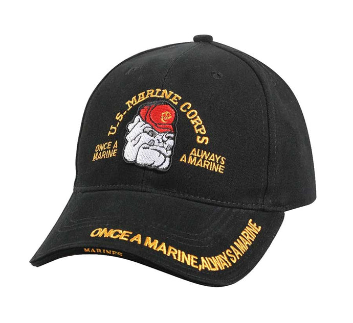 Once a Marine, Always a Marine Bulldog Cap