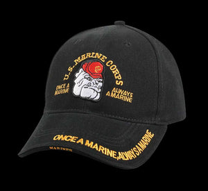 Once a Marine, Always a Marine Bulldog Cap