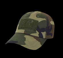 Load image into Gallery viewer, Tactical Operator Cap Woodland Camo- Add Your Own Patch